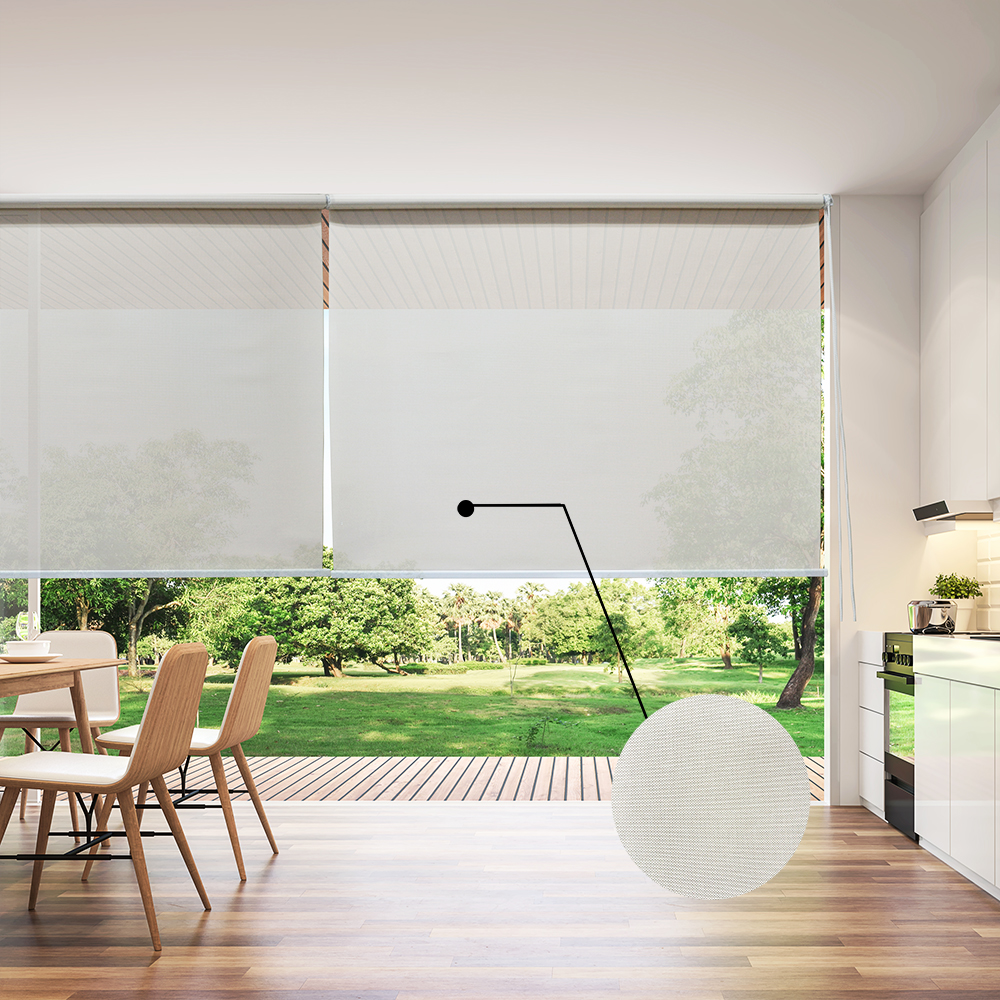 202283_主图_6_Decopedia Cordless Window Shads Roller Shades Cordless Blinds Light Filtering Curtain Blinds pikeun Windows Living Room