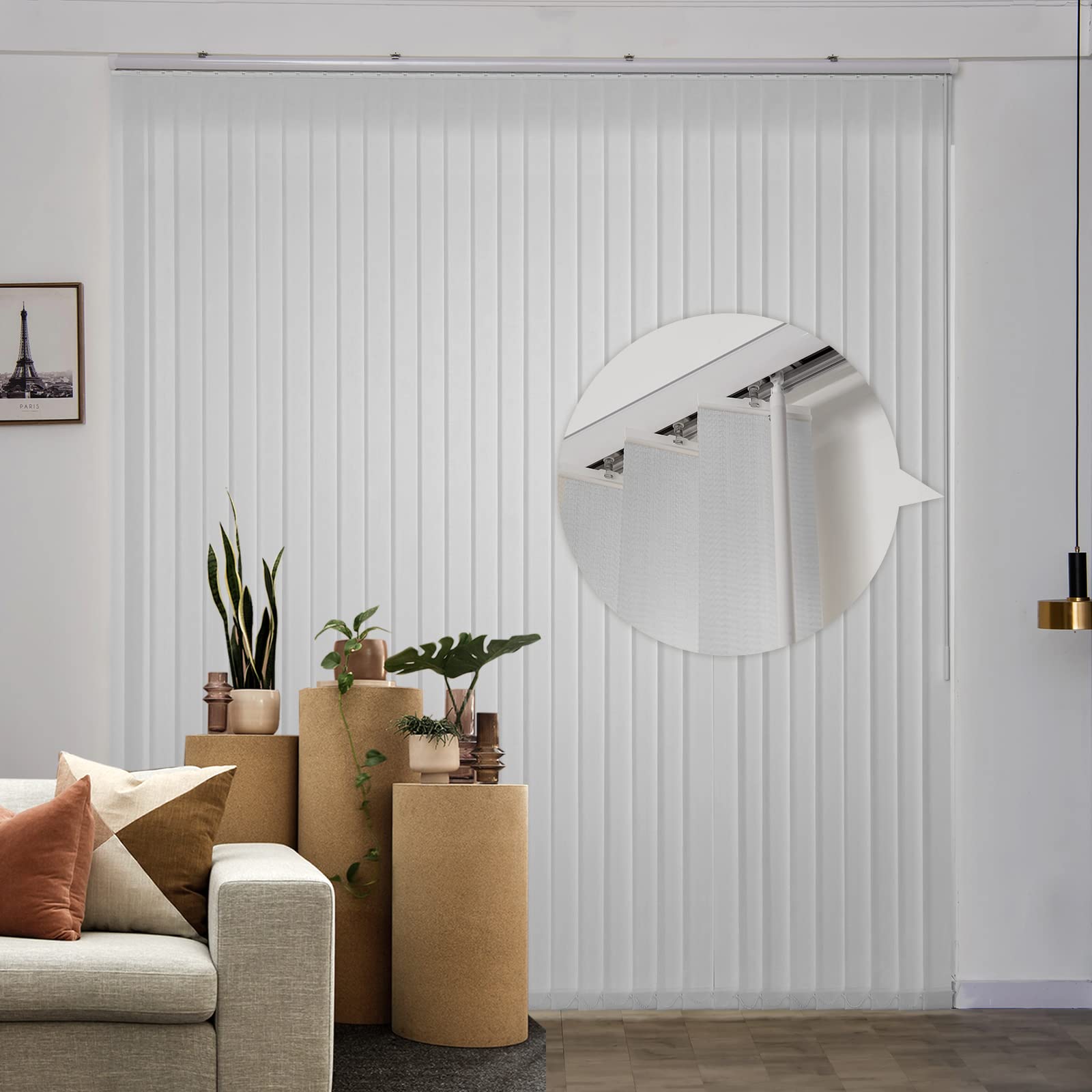 Lesela la Polyester-Vertical-Blinds