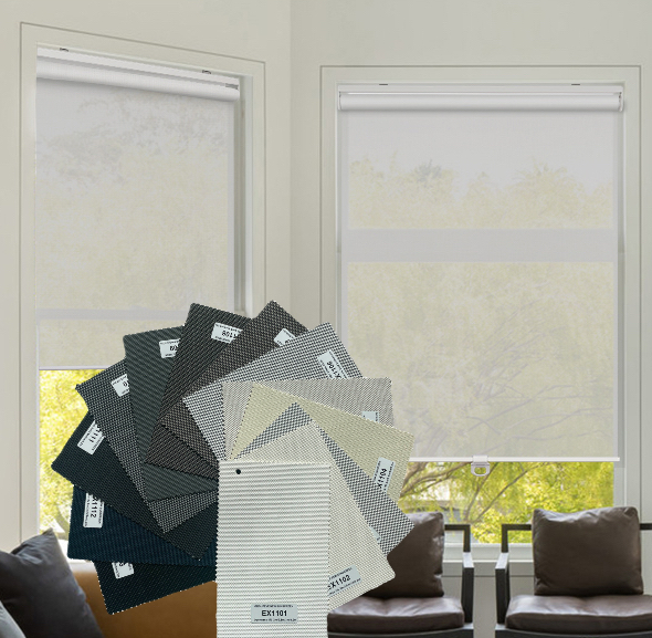 Tissu de protection solaire pour fenêtre