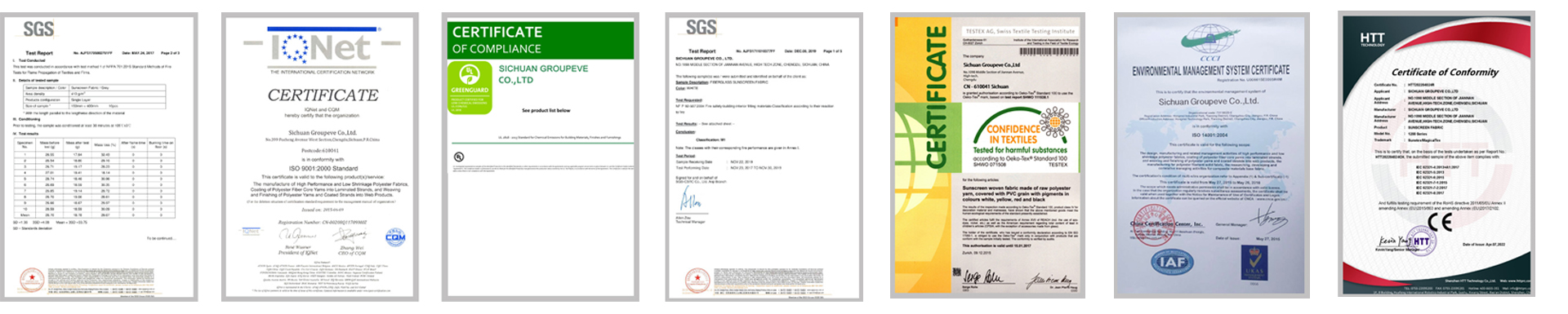 sertifikat for rullestoff