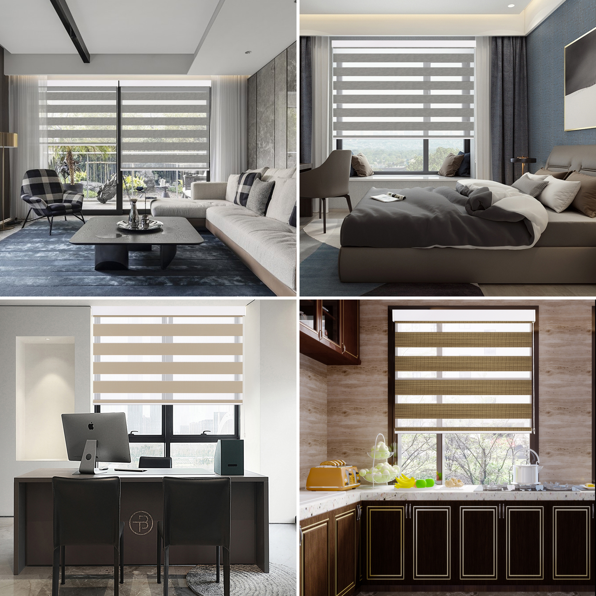 Zebra-Roller-Blind-Shade-Fabric