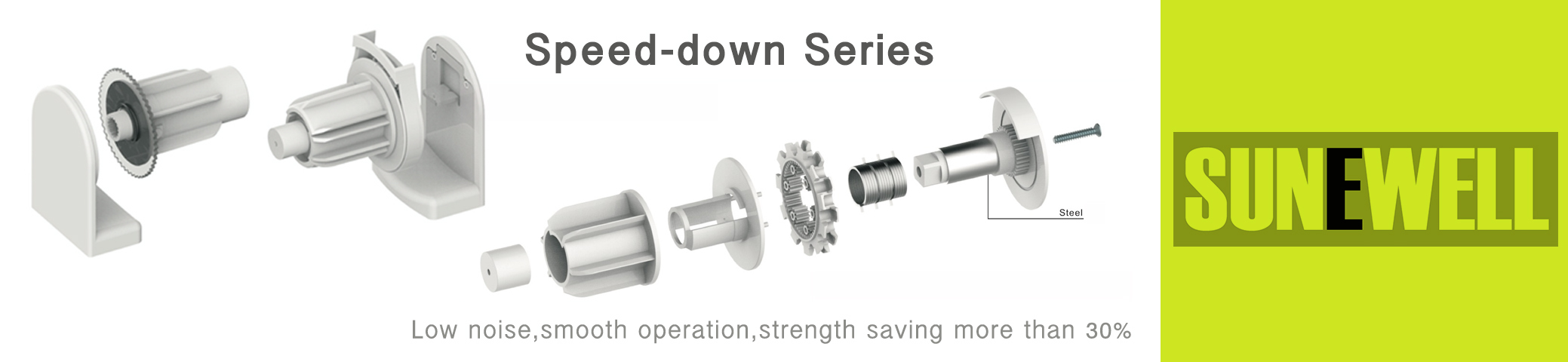 Roller Blinds Speed-down Mechanism Series