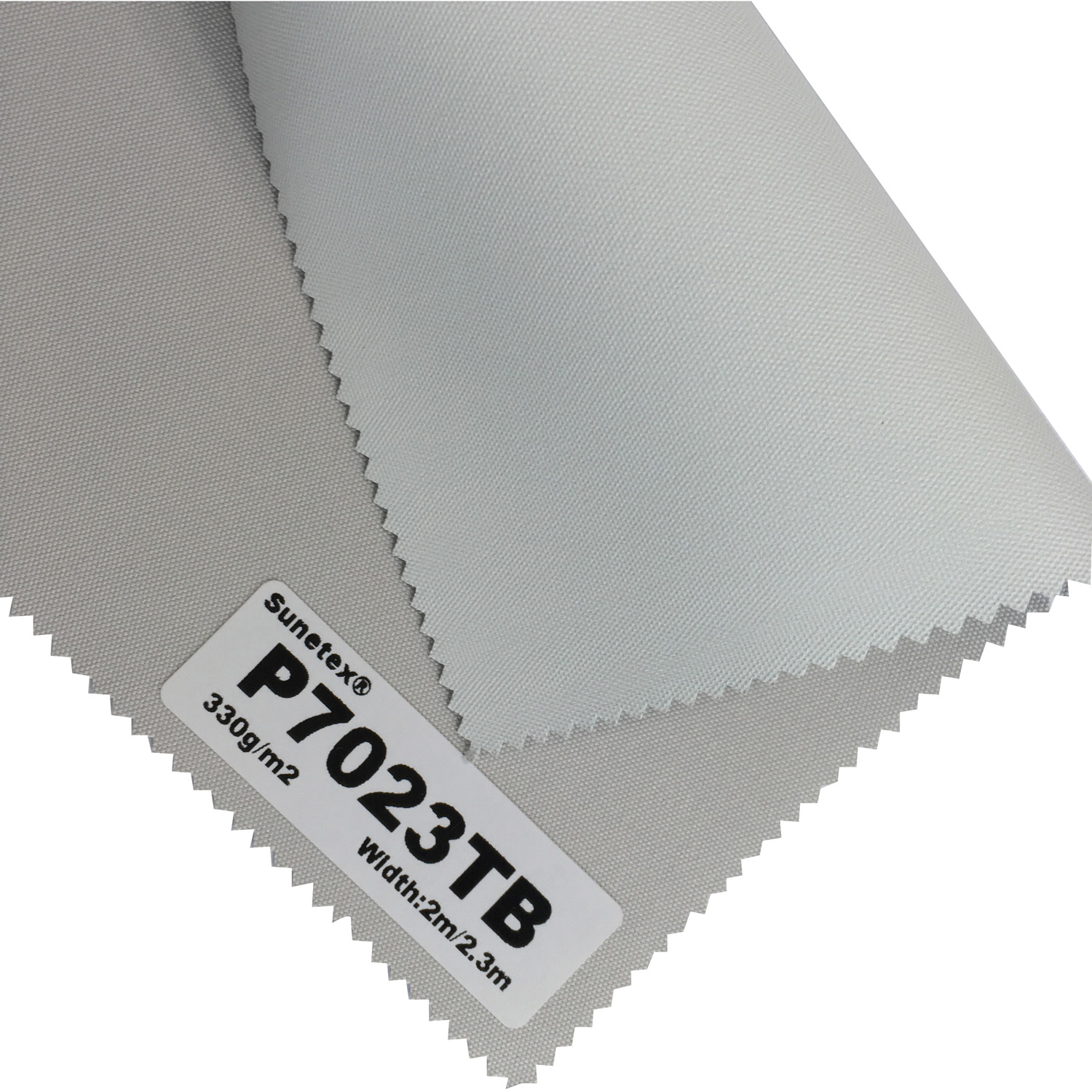 White Coated Roller Blackout Fabric