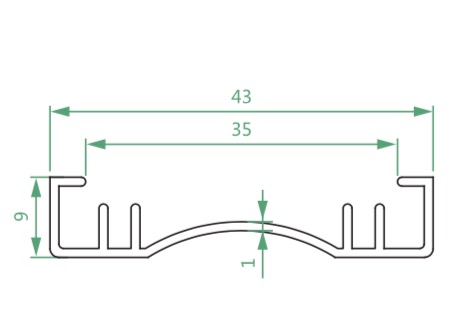 Sunewell Roller Blinds Head Rail-110161