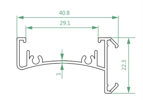 Sunewell Roller Blinds Head Rail-111191