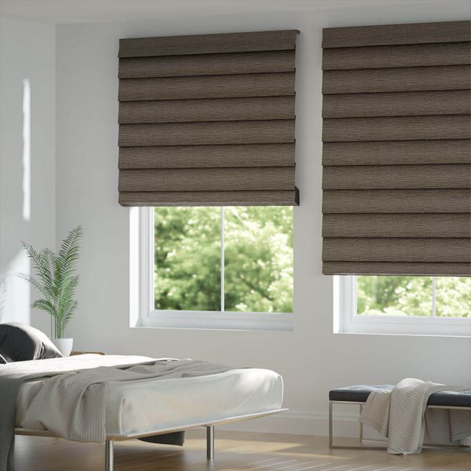 classic blackout roman shades